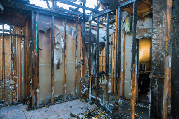 Professional Fire Board Up technician working in Cave Creek, AZ